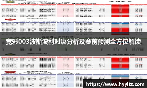 竞彩003波斯波利对决分析及赛前预测全方位解读